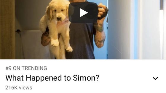 What Happened to Simon? at #9 on YouTube Trending
