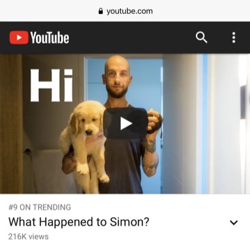 What Happened to Simon? at #9 on YouTube Trending